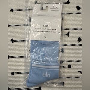 🆕 ALO Unisex Half Crew Socks – New in Package | Premium Athletic Fit
